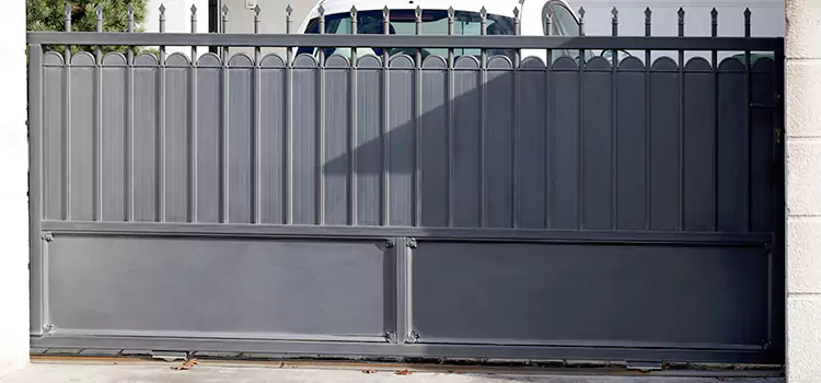 Metal Driveway Gate Installation Whitby